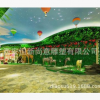 商場(chǎng)生態(tài)景觀墻布置 綠色環(huán)保植物墻定制