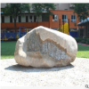 廠家直銷grc立柱校園刻字石擺件 材質(zhì)可定制
