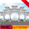 專業(yè)生產(chǎn)牌樓雕刻石雕三門五門牌坊牌樓多種材質(zhì)花崗巖村口石牌坊