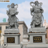 石雕佛像人物雕像花崗巖關(guān)公像韋馱像菩薩武財(cái)神站像大型人物雕塑