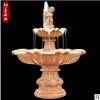 大型戶外廣場用石雕噴泉 園林景觀用精美石雕噴泉定做