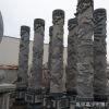石雕 十二生肖文化柱 寺廟石刻龍柱 景區(qū)花崗巖景觀圖騰柱