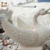 廠家直銷黃銹石石雕天鵝噴水池 天鵝雕塑園林景觀動物雕刻批發(fā)
