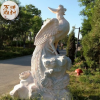 廠家直銷黃銹石石雕天鵝噴水池 天鵝雕塑園林景觀動(dòng)物雕刻批發(fā)