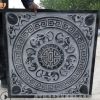供應(yīng)石雕壁畫 青石浮雕五蝠地雕庭院透空石窗 干掛石材龍雕照壁