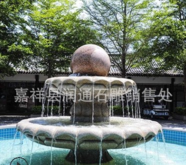 廠家直銷 景觀石雕噴泉 可來圖定做