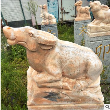 產(chǎn)地直銷各種動(dòng)物雕塑 十二生肖晚霞紅 廣場(chǎng)家用鎮(zhèn)宅辟邪風(fēng)水?dāng)[件