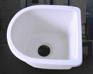 人造石拖把池 自動(dòng)下水地拖盆方形洗拖布池 家用賓館酒店拖把池