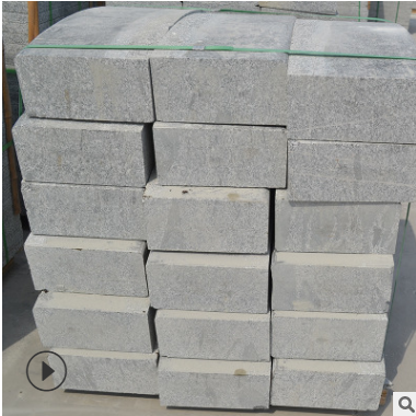 現(xiàn)貨芝麻灰路沿石 路邊石 路緣石安裝 市政工程專用芝麻灰花崗巖