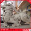 山東廠家定制多種石料工藝品貔貅石雕 漢白玉貔貅晚霞紅貔貅