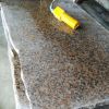 石材加工廠 地板、墻磚、道牙、廣場(chǎng)石、裝飾用板材 泓磊石材 泌陽(yáng)紅5公分燒面毛板