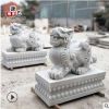石雕貔貅一對(duì)大理石商場(chǎng)招財(cái)納福擺件門(mén)口看門(mén)神獸漢白玉麒麟雕塑