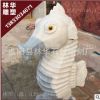 漢白玉大理石石雕噴水海馬景觀園林庭院噴泉魚池流水擺件廠家定制