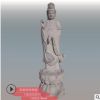 廠家直銷青石滴水觀音雕塑大理石觀音菩薩佛像寺廟供奉人物擺件
