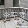 黃銹石盲道出售大理石陽(yáng)臺(tái)柱 扶手石雕欄桿 戶外陽(yáng)臺(tái)羅馬柱子