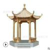 廠家直銷戶外小區(qū)單層雙層青石涼亭優(yōu)花崗巖長廊葡萄架六角石亭