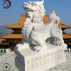 石雕貔貅漢白玉家居企業(yè)酒店銀行門口擺放石材動(dòng)物招財(cái)鎮(zhèn)宅貔貅