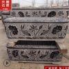 供應(yīng)石雕花盆魚缸 庭院青石做舊石槽廣場(chǎng)大理石仿古石缸戶外擺件