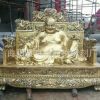 廠家定制 大型銅雕佛像 純銅大肚佛 彌勒佛工藝品 地藏王觀音銅像