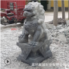 麟城石業(yè)定做青石石獅子 精美雕刻石獅子 工藝品擺件石獅子