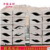 定制五蓮紅花崗巖S型路邊石 天然異型石材S型路邊石加工 選中駿