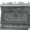 恒揚(yáng)石雕廠家供應(yīng)福建青石照壁 石照壁中式浮雕 惠安崇武石雕壁畫