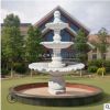 漢白玉石雕噴泉 歐式波浪流水噴泉雕塑 石雕噴泉廠家批發(fā)