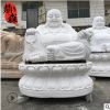 曲陽廠家定制 漢白玉花崗巖石雕 鎮(zhèn)宅供奉 大型石雕佛像戶外景觀