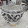 廠家直銷石雕花盆 庭院仿古石魚缸養(yǎng)魚種花石雕工藝品擺件
