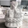 廠家加工定做石雕彌勒佛漢白玉 雙面笑佛 兩面彌勒佛批發(fā)寺廟石像