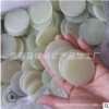 A貨岫玉石片 玉石配件 拋光綠色玉石片 圓片