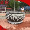 加工定制石雕花盆 青石仿古招財魚缸 漢白玉歐式花缽景觀擺件批發(fā)