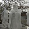 石雕孔子定制大型漢白玉孔子石雕像校園古現(xiàn)代人物雕塑擺件定做
