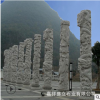 大理石盤龍柱子浮雕廠家 石材龍柱價格 文化柱華表柱雕刻圖片