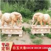 石雕小象 晚霞紅招財(cái)納福大象 石材大象 大理石象 石刻小象一對(duì)