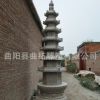 石塔大理石佛塔青石舍利塔寺廟園林石頭塔擺件大型七層寶塔萬(wàn)佛塔
