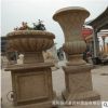 廠家批發(fā)石雕花盆 花崗巖歐式花盆花缽 園林景觀創(chuàng)意石頭容器擺件