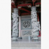 廠家直銷 寺廟龍柱雕刻石料工藝品 花崗巖石膏工藝品