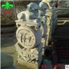 供應(yīng)石頭青石獅子抱鼓 仿古老門墩 貔貅門口鎮(zhèn)宅風(fēng)水?dāng)[件 定制