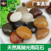 天然精拋光鵝卵石石頭雨花石軟五彩石小石子花卉魚缸園林鋪路石