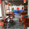 北方鐵藝實(shí)木餐桌酒店火鍋小吃店餐桌椅組合廠家直銷