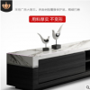 北歐大理石茶幾現(xiàn)代簡約小戶型客廳茶幾電視柜組合輕奢儲(chǔ)物地柜