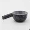 鎮(zhèn)平鑫惠廠家批發(fā) 天然大理石家用蒜臼 海浪花搗蒜罐 廚房用品