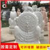 供應(yīng)石雕門墩漢白玉雕刻抱鼓石 大型石材廣場校園園林景觀擺件