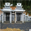 花崗巖農(nóng)村雕刻墓碑 高檔傳統(tǒng)墓碑 墓碑圖片定做批發(fā)