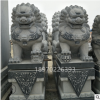 廠家定制石雕石獅子看門(mén)園林園區(qū)大門(mén)迎賓石獅家居擋煞鎮(zhèn)宅守門(mén)