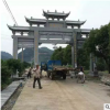 別墅小區(qū)石頭牌坊石材門樓 墓地陵園大理石門樓廠家