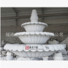 惠安白麻石材噴水池 三層石雕跌水